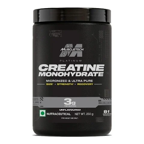 MuscleTech Platinum Creatine, 250 g (0.55 lb) (Unflavoured)